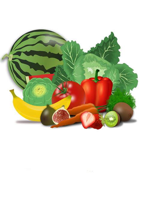 vegetables vector free|free clip art fruit and vegetables.